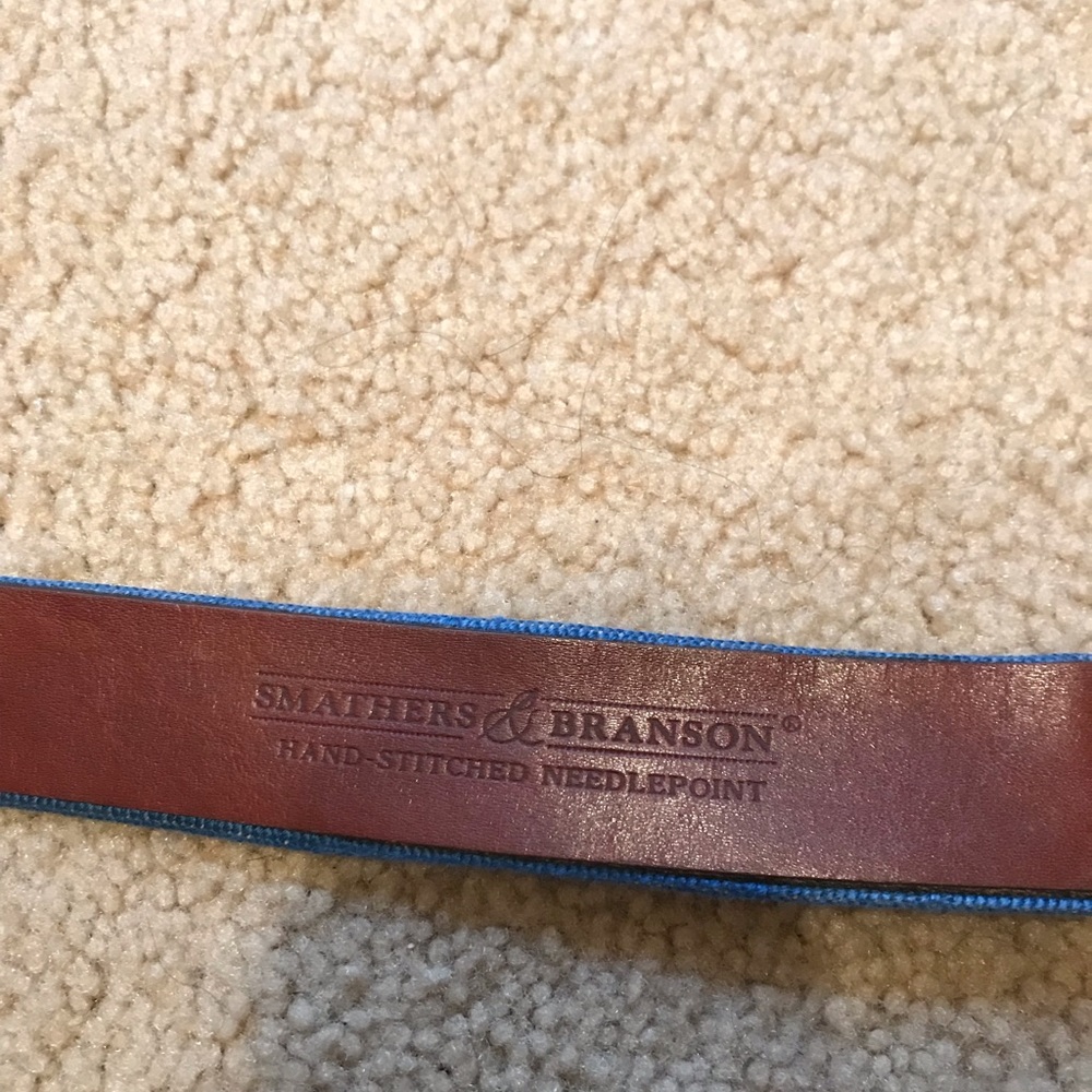 Smathers & Branson DuckDuckGoose Needlepoint Belt - Picture 4 of 5